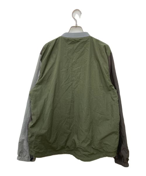 木梨サイクル（キナシサイクル）木梨サイクル (キナシサイクル) リバーシブルジャケット カーキ×グレー サイズ:Lの古着・服飾アイテム