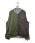 木梨サイクル（キナシサイクル）の古着「リバーシブルジャケット」｜カーキ×グレー