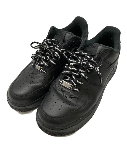 NIKE（ナイキ）NIKE (ナイキ) Supreme (シュプリーム) Air Force 1 Low ブラック サイズ:27㎝の古着・服飾アイテム