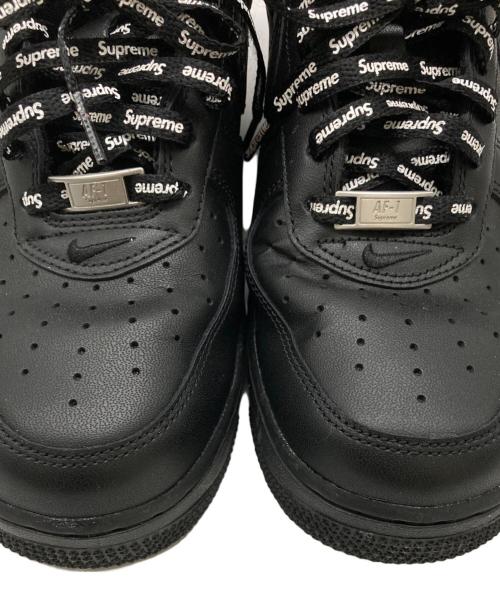 NIKE（ナイキ）NIKE (ナイキ) Supreme (シュプリーム) Air Force 1 Low ブラック サイズ:27㎝の古着・服飾アイテム