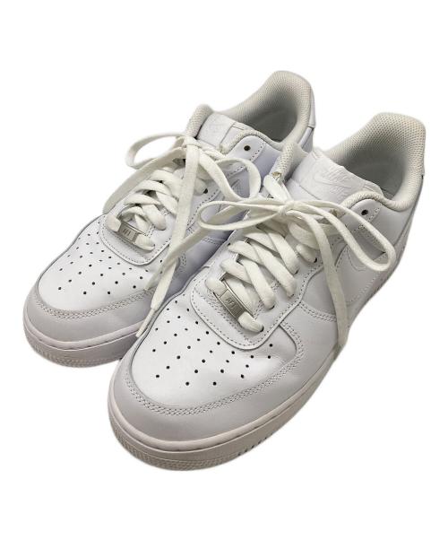 NIKE（ナイキ）NIKE (ナイキ) AIR FORCE 1 ホワイト サイズ:27㎝の古着・服飾アイテム