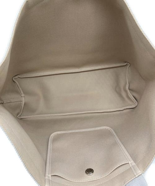 Herve Chapelier（エルベシャプリエ）Herve Chapelier (エルベシャプリエ) コーテッドキャンバススクエアトートA4サイズ(L) マスティック×イヴォワール サイズ:A4サイズ（L)の古着・服飾アイテム