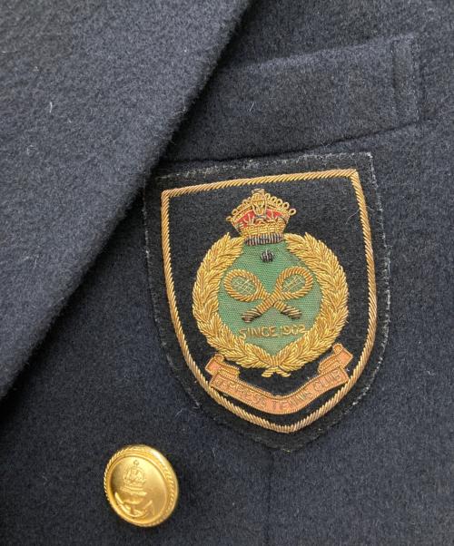 J.PRESS（ジェイプレス）J.PRESS (ジェイプレス) 金釦ウールダブルジャケット ネイビー サイズ:9の古着・服飾アイテム