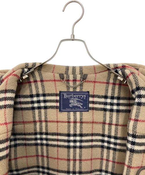 Burberry's（バーバリー）Burberry's (バーバリーズ) 裏地ノヴァチェックダッフルコート ベージュ サイズ:44の古着・服飾アイテム