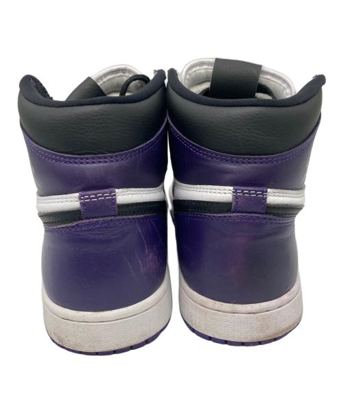 NIKE（ナイキ）NIKE (ナイキ) Air Jordan 1 Retro High OG Court Purple White/Black サイズ:28cmの古着・服飾アイテム