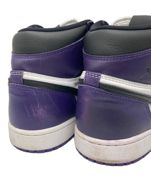 NIKE（ナイキ）NIKE (ナイキ) Air Jordan 1 Retro High OG Court Purple White/Black サイズ:28cmの古着・服飾アイテム
