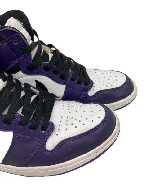 NIKE（ナイキ）NIKE (ナイキ) Air Jordan 1 Retro High OG Court Purple White/Black サイズ:28cmの古着・服飾アイテム