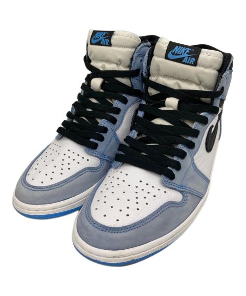 NIKE（ナイキ）NIKE (ナイキ) Air Jordan 1 High OG ホワイト×ブルー サイズ:28cmの古着・服飾アイテム