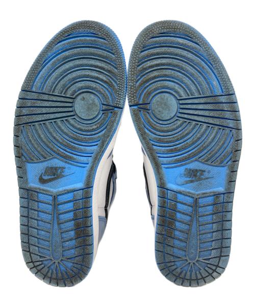 NIKE（ナイキ）NIKE (ナイキ) Air Jordan 1 High OG ホワイト×ブルー サイズ:28cmの古着・服飾アイテム