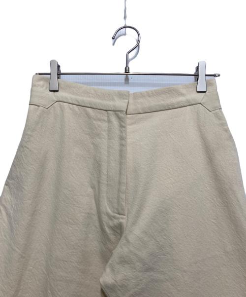 STUDIO NICHOLSON（スタジオ ニコルソン）STUDIO NICHOLSON (スタジオ ニコルソン) サイドアジャスター ワイドパンツ アイボリー サイズ:不明の古着・服飾アイテム