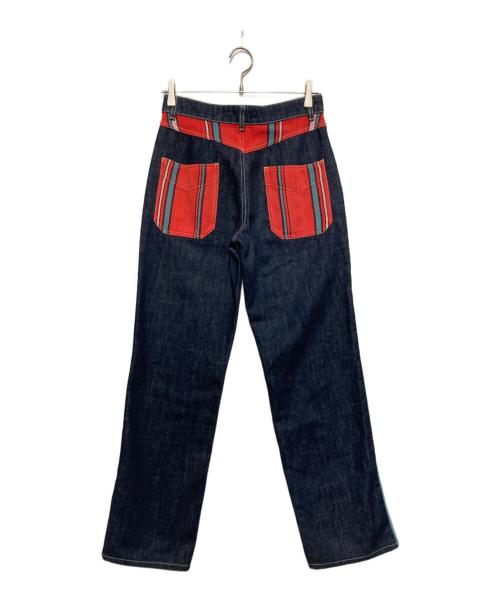 WALES BONNER（ウェールズボナー）WALES BONNER (ウェールズボナー) デニムパンツ インディゴ サイズ:XSの古着・服飾アイテム