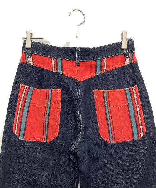WALES BONNER（ウェールズボナー）WALES BONNER (ウェールズボナー) デニムパンツ インディゴ サイズ:XSの古着・服飾アイテム