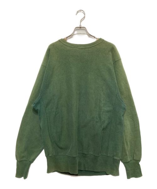 Champion REVERSE WEAVE（チャンピオン リバース ウィーブ）Champion REVERSE WEAVE (チャンピオン リバース ウィーブ) 90s リバースウィーブスウェット カーキ サイズ:XLの古着・服飾アイテム