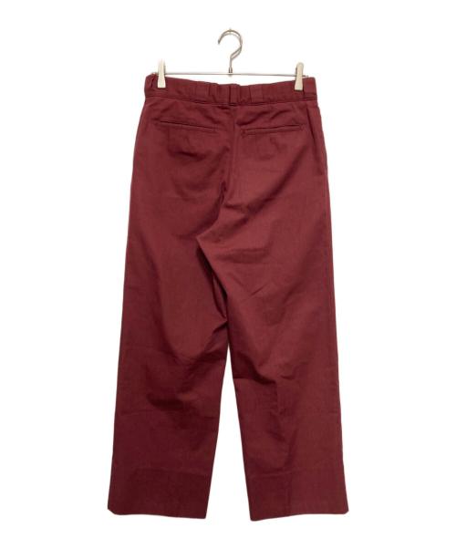 BERNARD ZINS（ベルナール ザンス）BERNARD ZINS (ベルナール ザンス) ワイドパンツ ボルドー サイズ:SIZE 38の古着・服飾アイテム