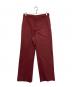 BERNARD ZINS（ベルナール ザンス）の古着「ワイドパンツ」｜ボルドー