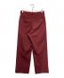 BERNARD ZINS (ベルナール ザンス) ワイドパンツ ボルドー サイズ:SIZE 38：3000円