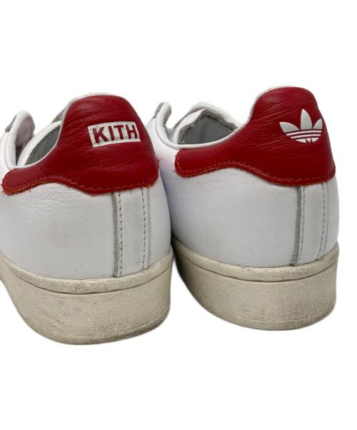 adidas（アディダス）adidas (アディダス) KITH (キス) SUPER STAR KITH ホワイト サイズ:28cmの古着・服飾アイテム
