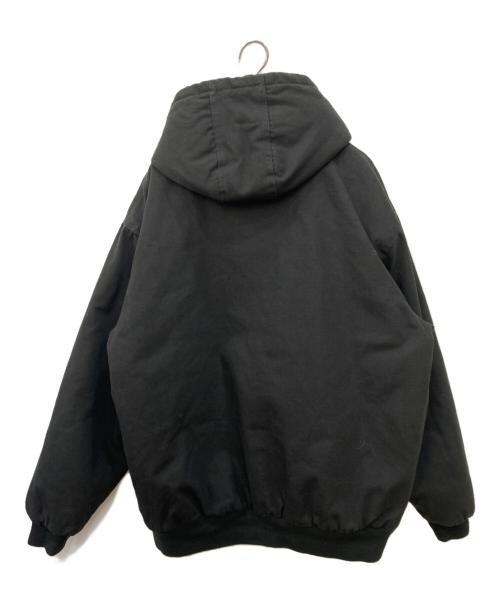 corner stone（コーナー ストーン）corner stone (コーナー ストーン) ダックフーデットジャケット ブラック サイズ:XLの古着・服飾アイテム