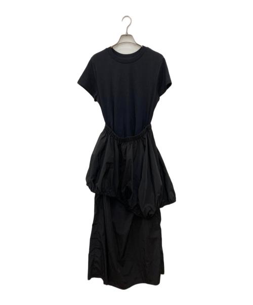 Adam et Rope（アダム エ ロペ）Adam et Rope (アダム エ ロペ) アシメバルーンワンピース ブラック サイズ:FREEの古着・服飾アイテム