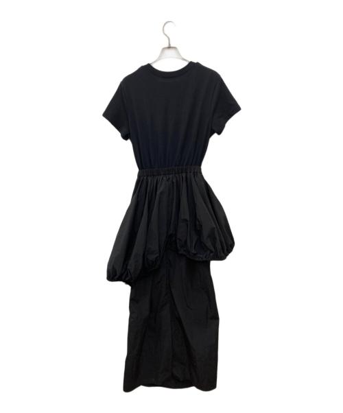 Adam et Rope（アダム エ ロペ）Adam et Rope (アダム エ ロペ) アシメバルーンワンピース ブラック サイズ:FREEの古着・服飾アイテム
