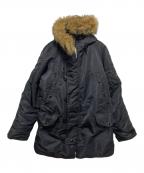 ALPHAアルファ）の古着「N-3B フライトジャケット」｜ブラック