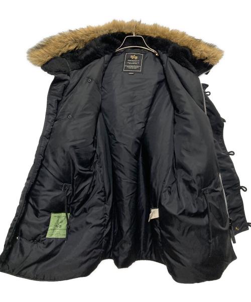 ALPHA（アルファ）ALPHA (アルファ) N-3B フライトジャケット ブラック サイズ:Mの古着・服飾アイテム