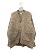 green label relaxingグリーンレーベルリラクシング）の古着「すっきりアルパカカーデ」｜ベージュ