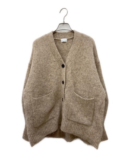 green label relaxing（グリーンレーベルリラクシング）green label relaxing (グリーンレーベルリラクシング) すっきりアルパカカーデ ベージュ サイズ:FREEの古着・服飾アイテム