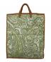 A VACATION（ア ヴァケーション）の古着「総柄トートバッグ」｜グリーン