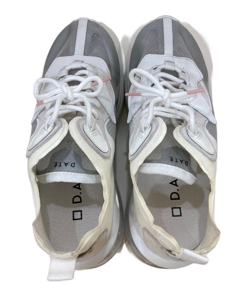 D.A.T.E.（デイト）D.A.T.E. (デイト) AURA HONEY RIPSTOP ホワイト サイズ:24.5㎝の古着・服飾アイテム