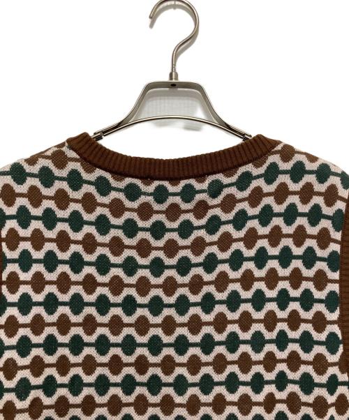 BoTT（ボット）BoTT (ボット) Link Knit Vest ブラウン サイズ:XLの古着・服飾アイテム