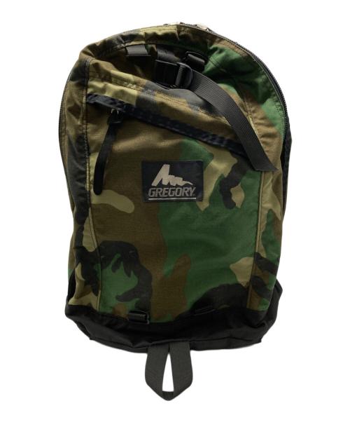 GREGORY（グレゴリー）GREGORY (グレゴリー) 迷彩柄バッグパック グリーンの古着・服飾アイテム
