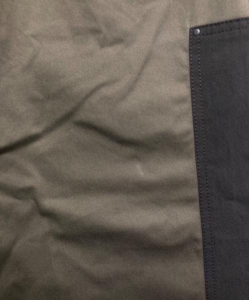 Max Mara WEEK END LINE（マックスマーラ ウイークエンドライン）MAX MARA WEEK END LINE (マックスマーラ ウイークエンドライン) バイカラーワイドパンツ グリーン サイズ:Sの古着・服飾アイテム