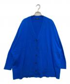 JOURNAL STANDARDジャーナルスタンダード）の古着「アンゴラブレンドポンチョカーディガン」｜ブルー