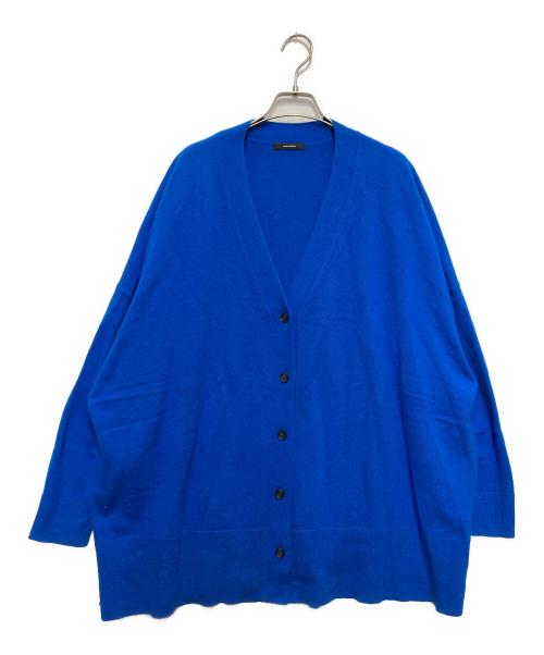 JOURNAL STANDARD（ジャーナルスタンダード）JOURNAL STANDARD (ジャーナルスタンダード) アンゴラブレンドポンチョカーディガン ブルー サイズ:不明の古着・服飾アイテム