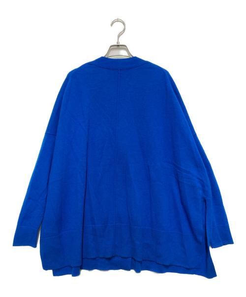 JOURNAL STANDARD（ジャーナルスタンダード）JOURNAL STANDARD (ジャーナルスタンダード) アンゴラブレンドポンチョカーディガン ブルー サイズ:不明の古着・服飾アイテム