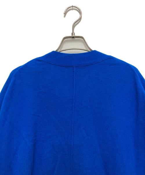JOURNAL STANDARD（ジャーナルスタンダード）JOURNAL STANDARD (ジャーナルスタンダード) アンゴラブレンドポンチョカーディガン ブルー サイズ:不明の古着・服飾アイテム