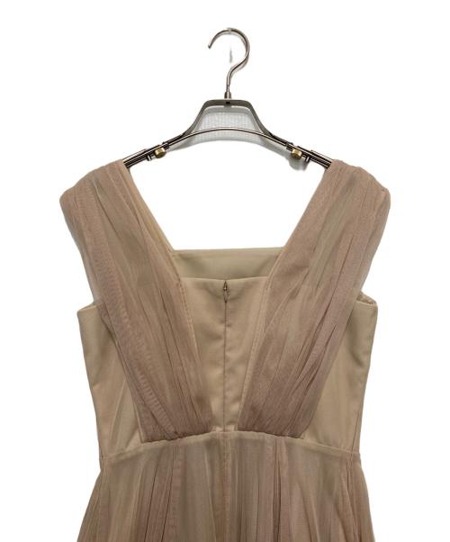 CELFORD（セルフォード）CELFORD (セルフォード) ノースリーブワンピース ベージュ サイズ:SIZE 38の古着・服飾アイテム
