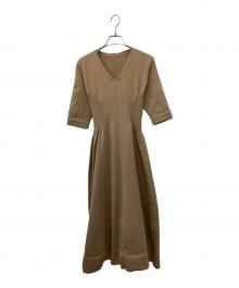CELFORD（セルフォード）の古着「ホルガーメントワンピース」｜ブラウン