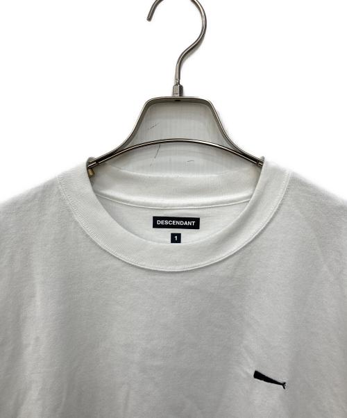 DESCENDANT（ディセンダント）DESCENDANT (ディセンダント) ロングスリーブカットソー ホワイト サイズ:1の古着・服飾アイテム