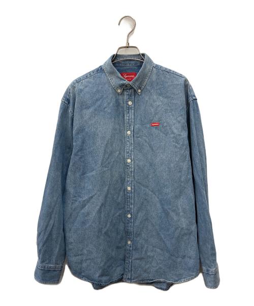 SUPREME（シュプリーム）SUPREME (シュプリーム) Small Box Shirt Denim インディゴ サイズ:Sの古着・服飾アイテム