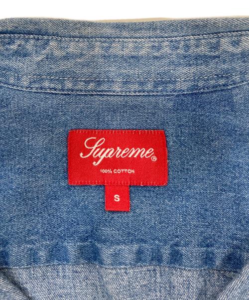 SUPREME（シュプリーム）SUPREME (シュプリーム) Small Box Shirt Denim インディゴ サイズ:Sの古着・服飾アイテム
