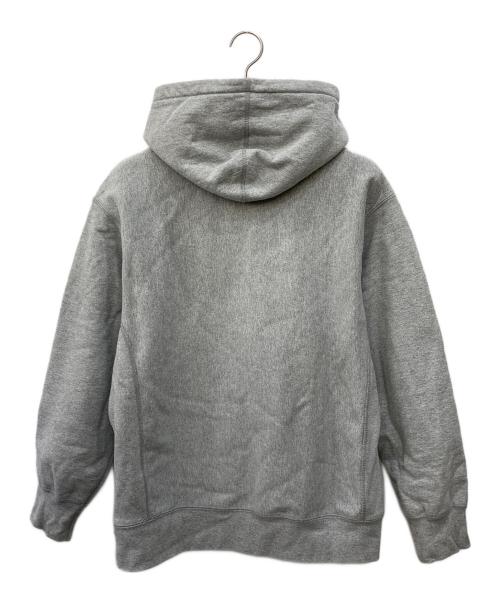 SUPREME（シュプリーム）SUPREME (シュプリーム) Cross Box Logo Hooded Sweatshirt グレー サイズ:Ｍの古着・服飾アイテム