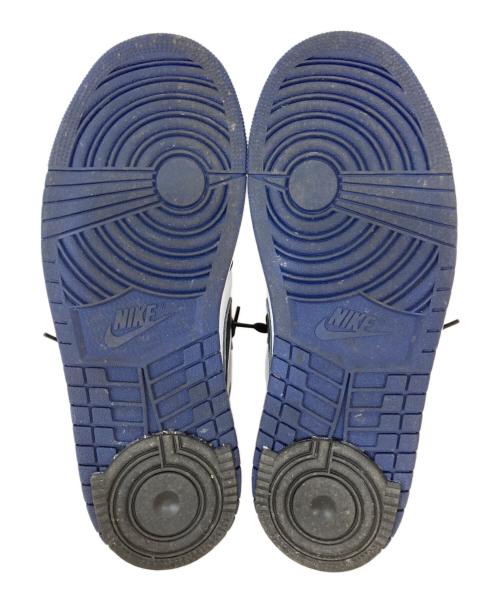 NIKE（ナイキ）NIKE (ナイキ) Air Jordan 1 Retro High OG ホワイト×ネイビー サイズ:27cmの古着・服飾アイテム