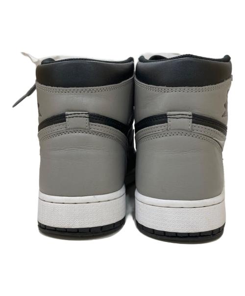 NIKE（ナイキ）NIKE (ナイキ) Air Jordan 1 Retro High OG ブラック×グレー サイズ:27cmの古着・服飾アイテム