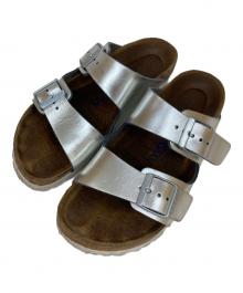 BIRKENSTOCK（ビルケンシュトック）の古着「ARIZONA コンフォートサンダル」｜シルバー