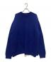 STUDIO NICHOLSON（スタジオ ニコルソン）の古着「LAMBSWOOL KNIT」｜ブルー