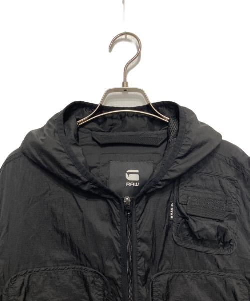 G-STAR RAW（ジースターロゥ）G-STAR RAW (ジースターロゥ) Utility Fabric Mix Field Jacket ブラック サイズ:Mの古着・服飾アイテム