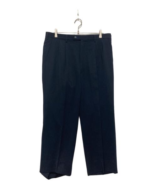 BALENCIAGA（バレンシアガ）BALENCIAGA (バレンシアガ) 2タックスラックス ネイビー サイズ:SIZE 94の古着・服飾アイテム