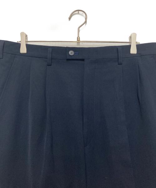 BALENCIAGA（バレンシアガ）BALENCIAGA (バレンシアガ) 2タックスラックス ネイビー サイズ:SIZE 94の古着・服飾アイテム